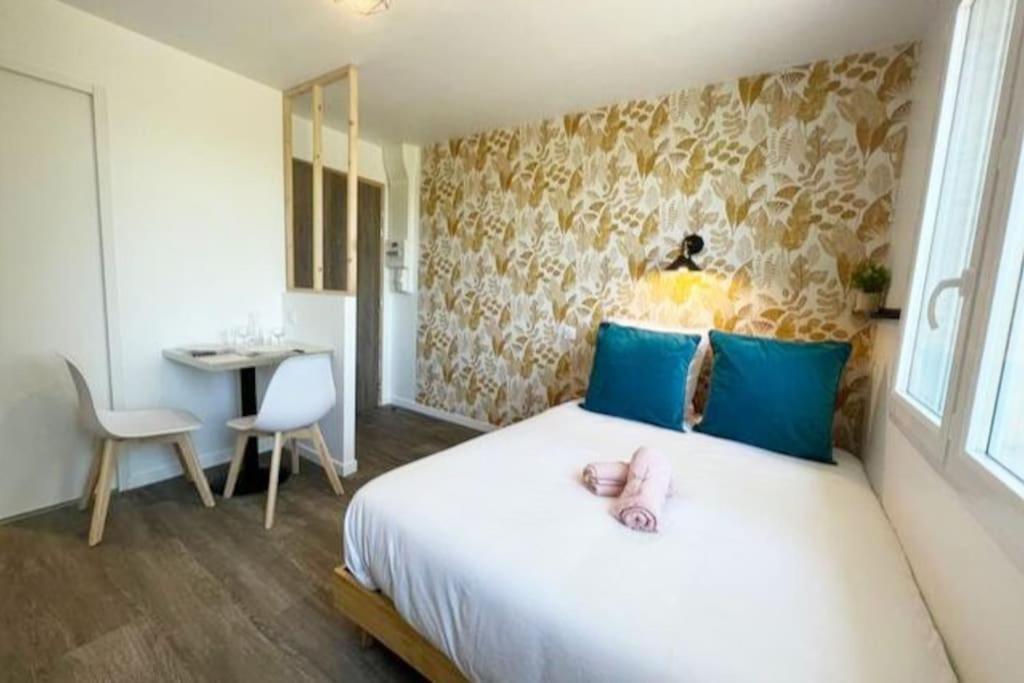 Suite Le Studio Mangue - Cosy & Vue Sur Le Jardin - Plages A Proximite Saint-Nazaire  Exteriör bild